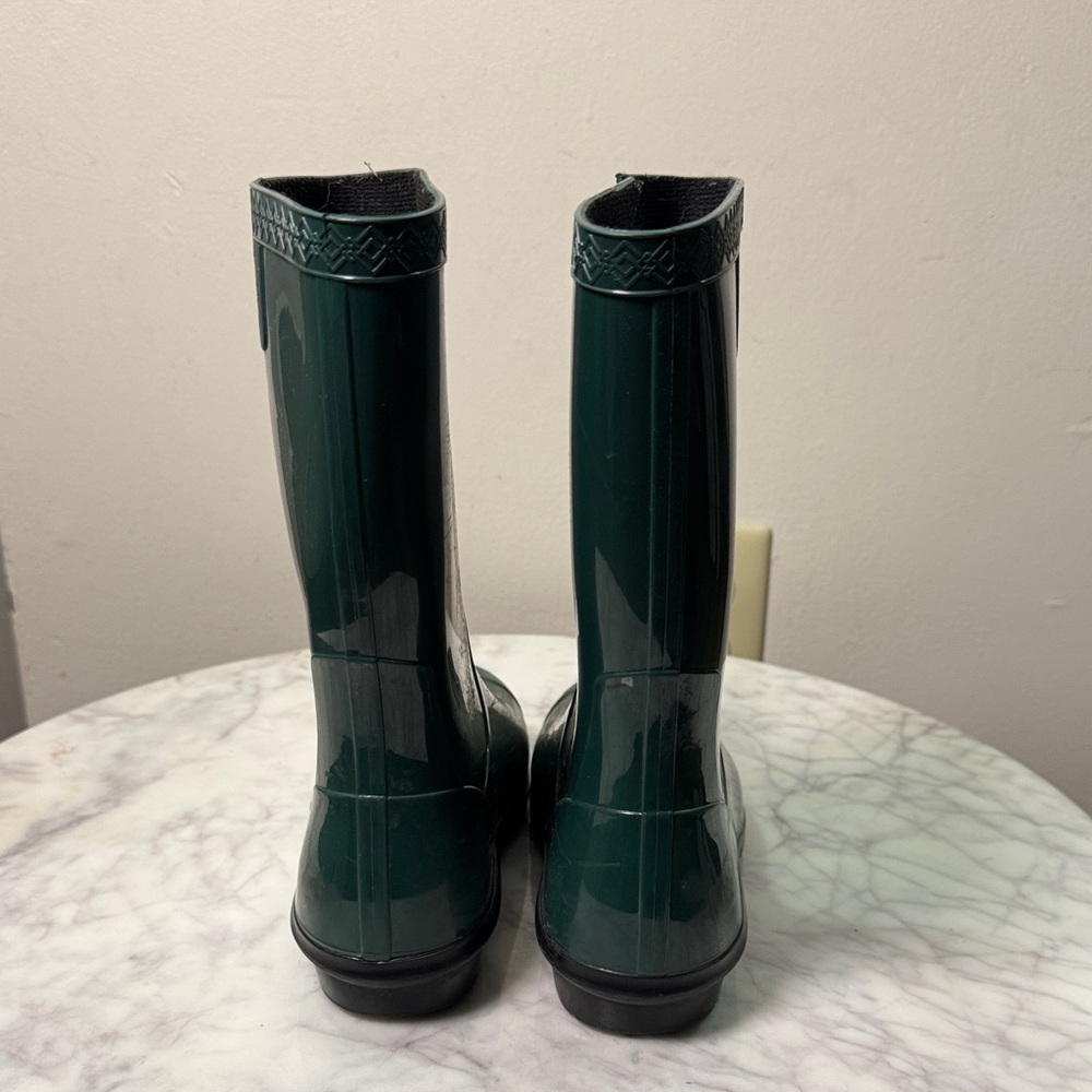 UGG Dark Green Women's Rain Boots - Picture 3 of 6